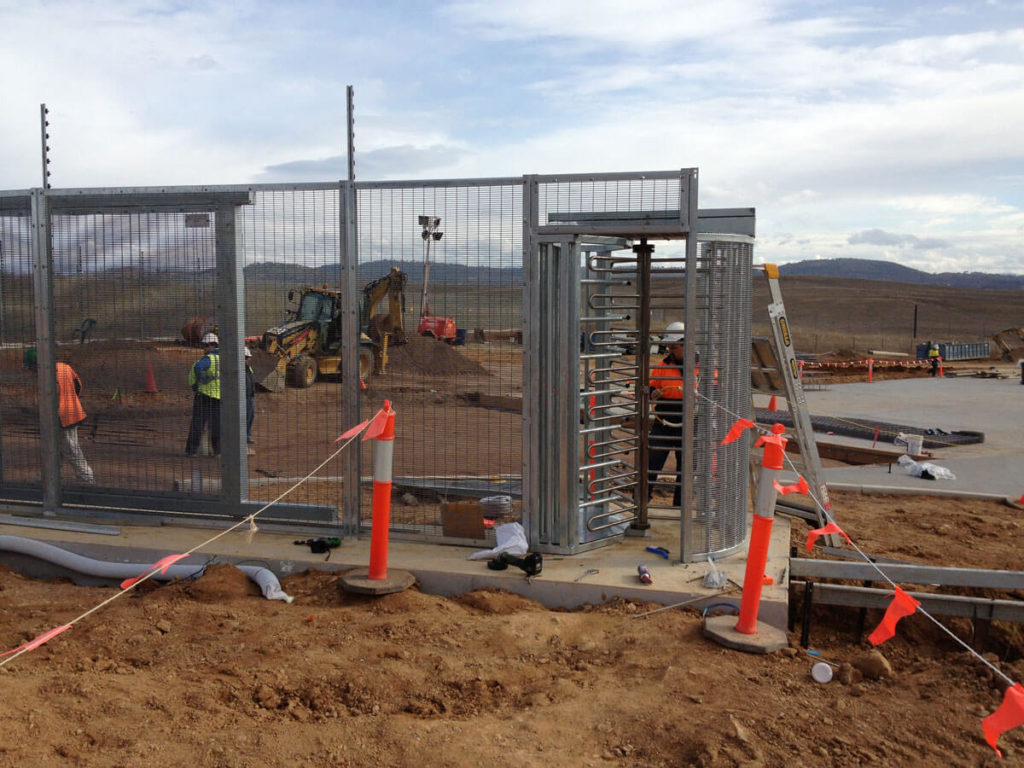 Turnstiles Installation - Security Turnstile Gate